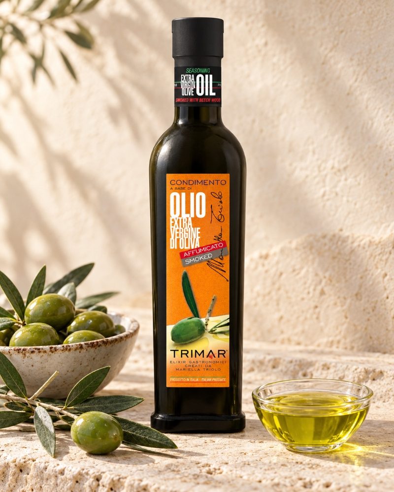 Olio Extra Vergine di Oliva Affumicato Gusto & Gusto Mariella Triolo