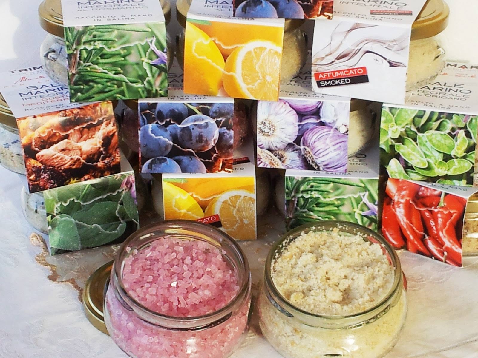 Collezione Completa Sali Aromatizzati e Affumicati Mariella Triolo